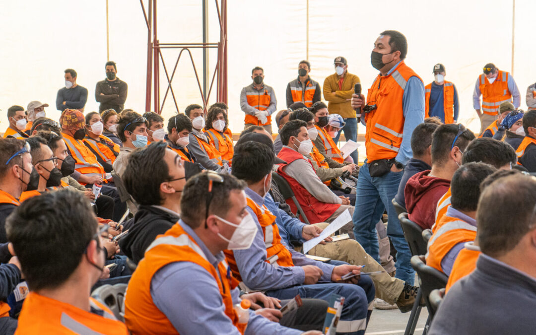 Mantención mayor en Concentradora comenzó con énfasis en seguridad y salud