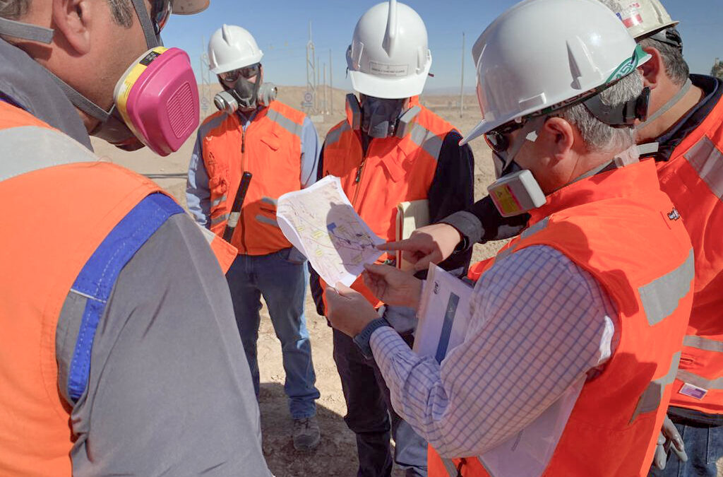 Ejecutivos del Grupo Minero verificaron controles en riesgos eléctricos