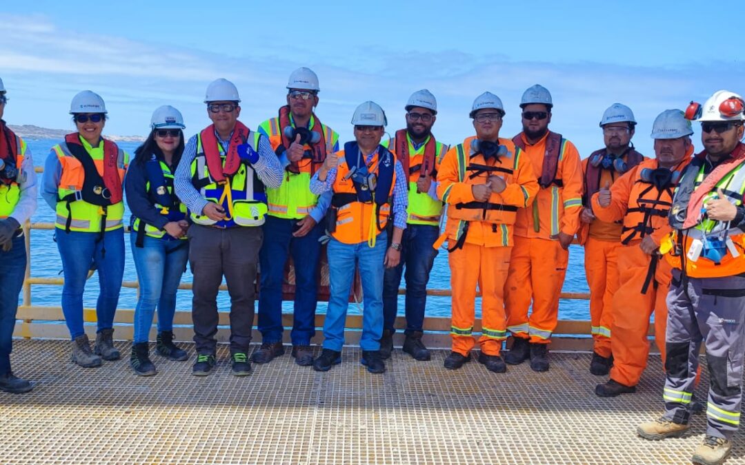 Simulacro “¡Hombre al agua!”: en menos de 180 segundos rescatan a trabajador en Muelle