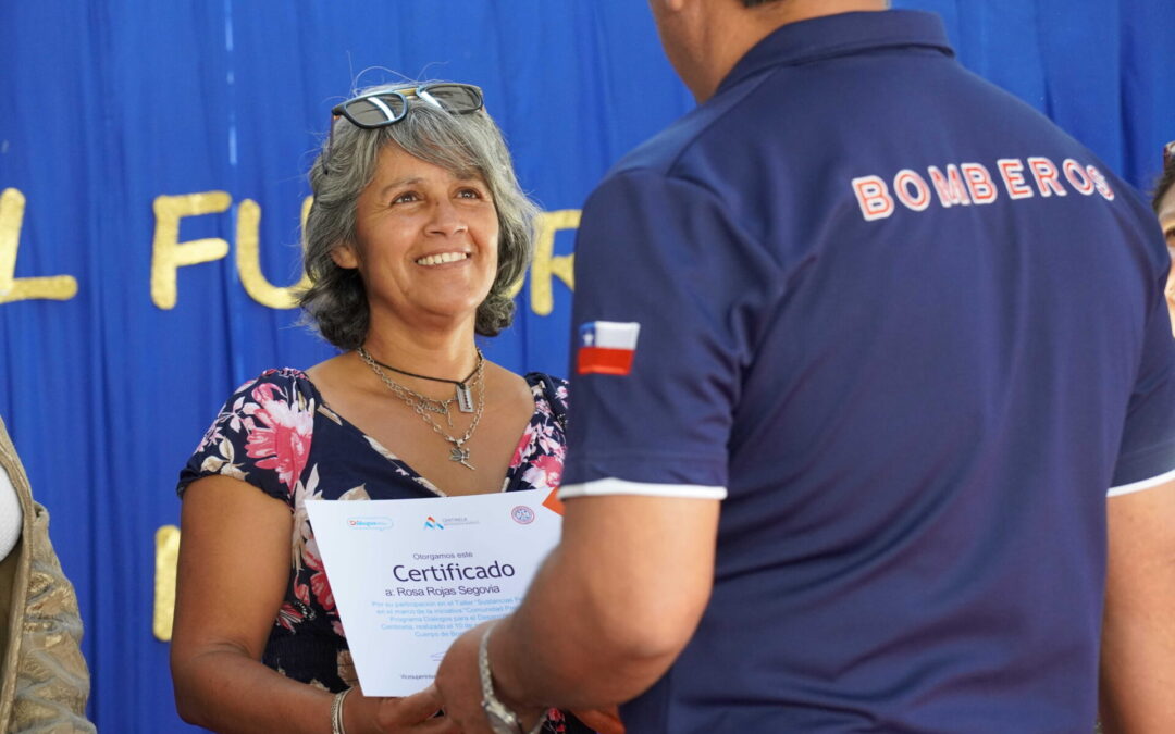 Comunidad de Michilla finalizó talleres de respuesta a emergencias