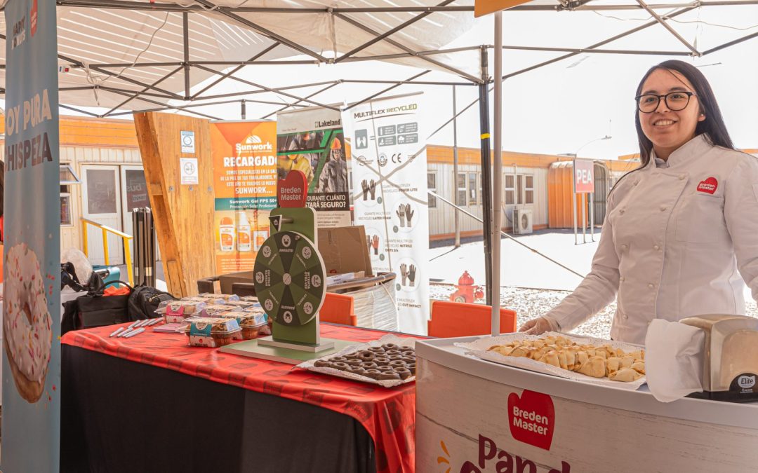 En feria muestran productos y servicios que aportan al bienestar en faena