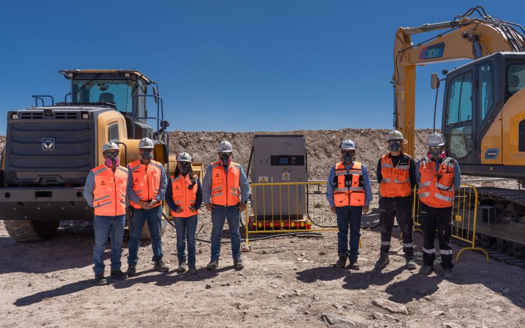 Exitosas pruebas de equipos mina 100% eléctricos