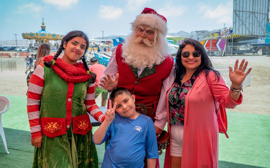 Mágicas fiestas navideñas: juegos mecánicos, piscinas y diversión para toda la familia