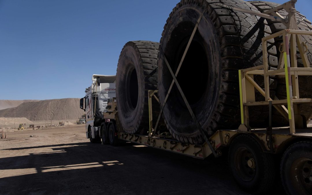 ¡Minería sustentable! 817 toneladas de neumáticos fueron recicladas en 2023