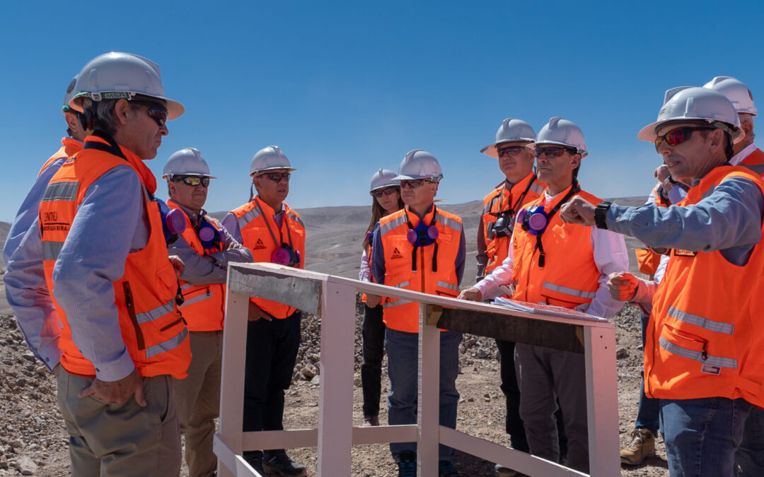 Destacan progresos en la construcción de la segunda planta concentradora