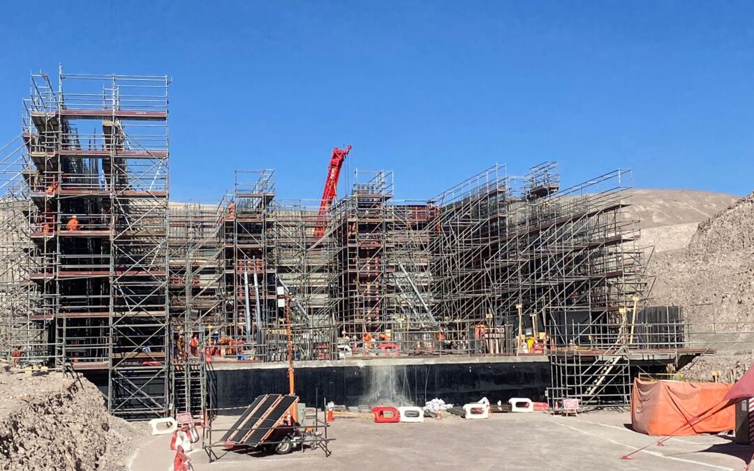 Desde China y Sudáfrica llegan equipos críticos para nueva concentradora