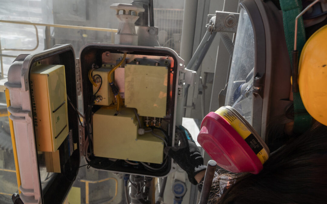 Miden emisión de material particulado en plantas de chancado