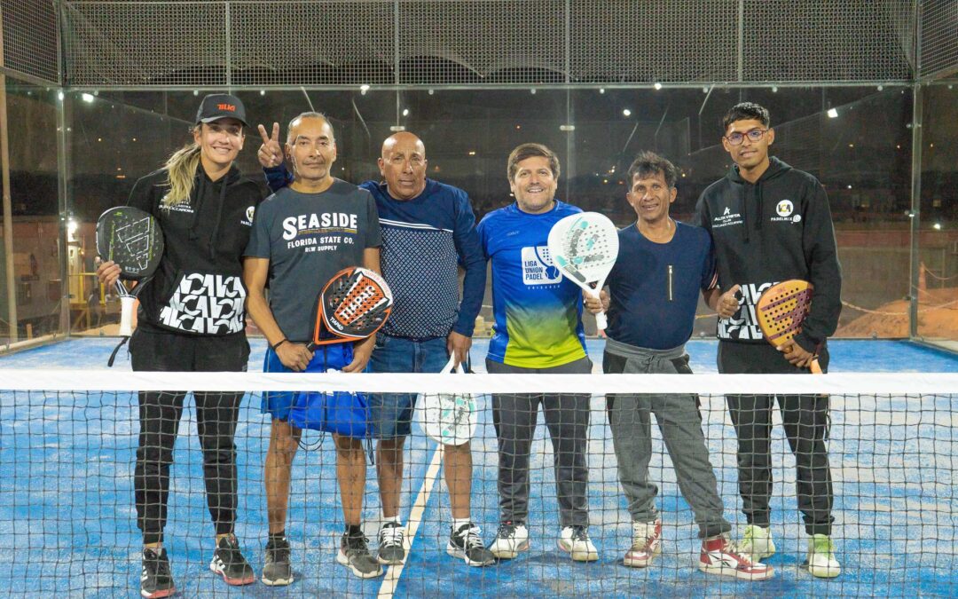 ¡Ya se inauguraron las canchas de pádel!