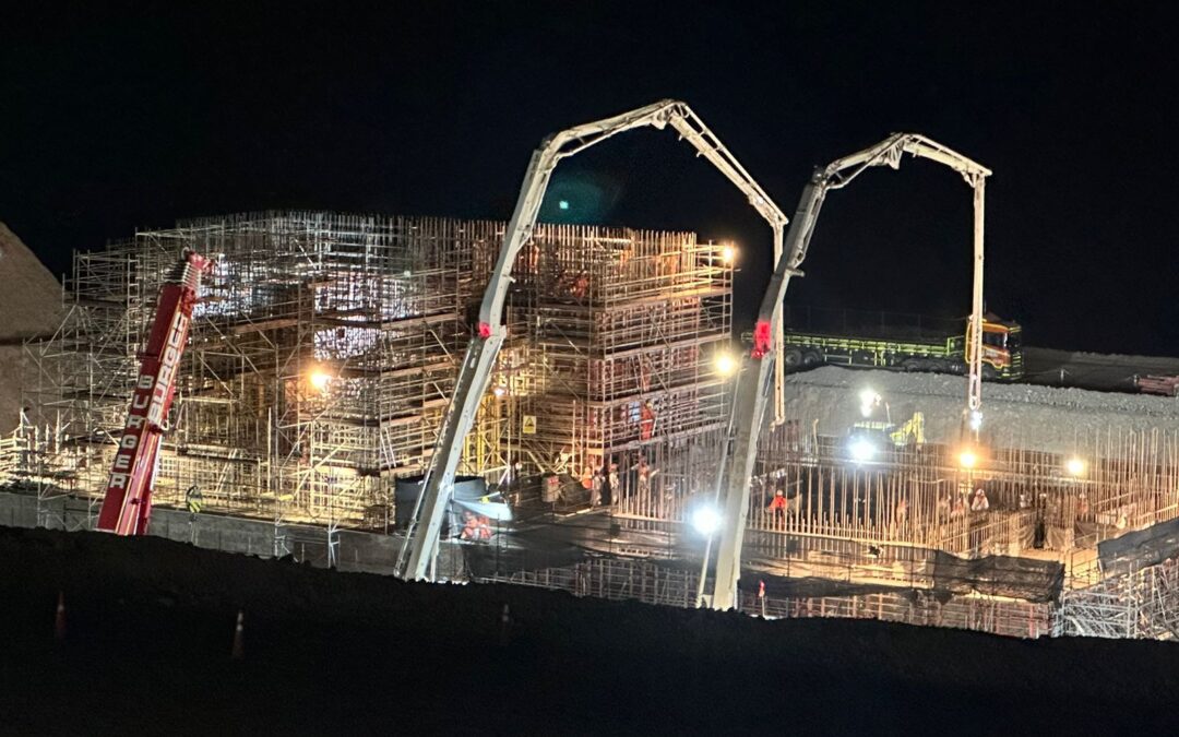 Positivo balance en primer año de construcción de nueva concentradora