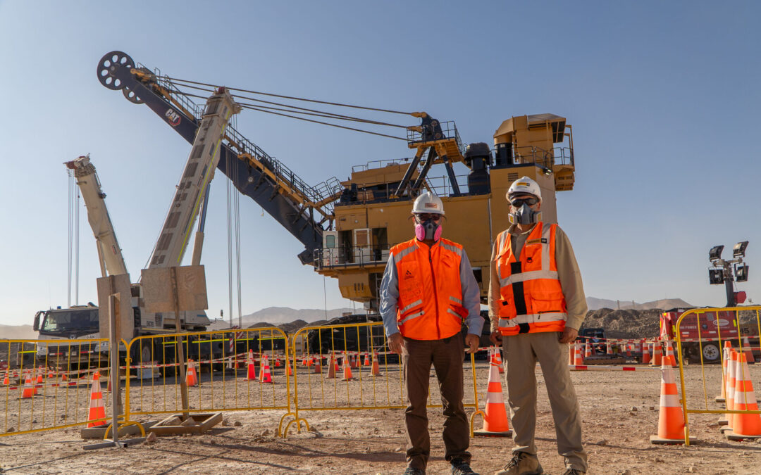 Armado de la pala N°13 de Centinela alcanza un 82% de avance