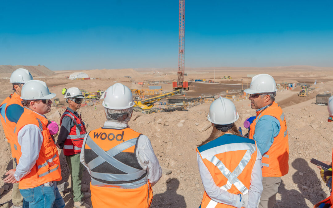 Verifican cumplimiento de protocolos de seguridad en la construcción del Chancador Primario