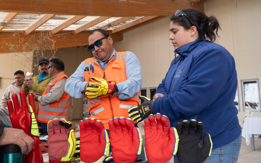 Feria de Seguridad y Salud Integral Preventiva recorre la faena