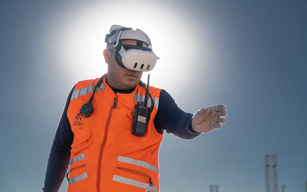 Realidad Virtual permite ver el interior del molino SAG y el harnero