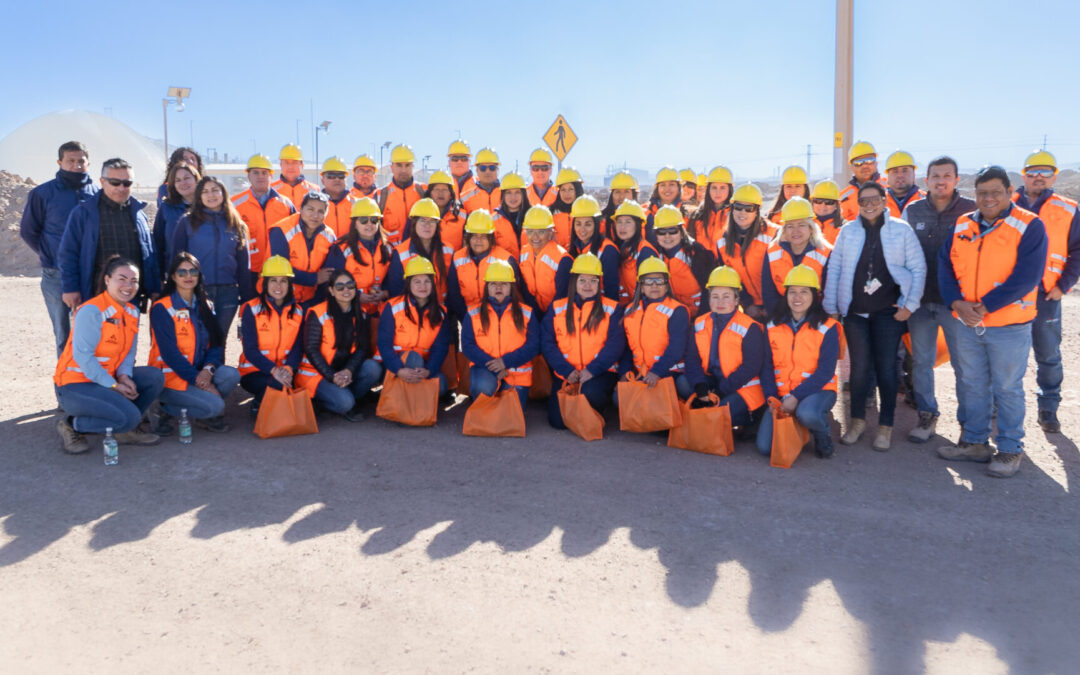 Sexta generación de aprendices de operaciones mina inició etapa práctica en faena