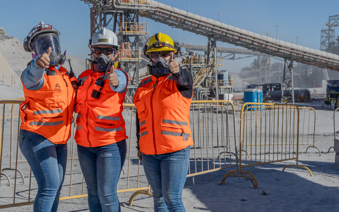 Liderazgo femenino marca hito en mantención mayor de planta concentradora