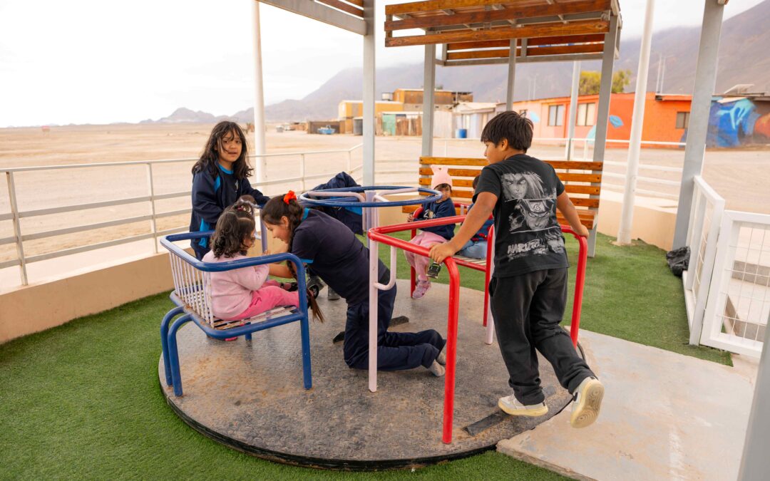 Michilla estrenó importantes mejoras en Plaza de la Tranquilidad