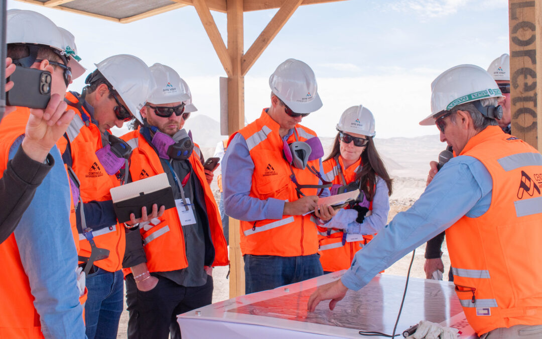 Inversionistas de Londres recorrieron el proyecto