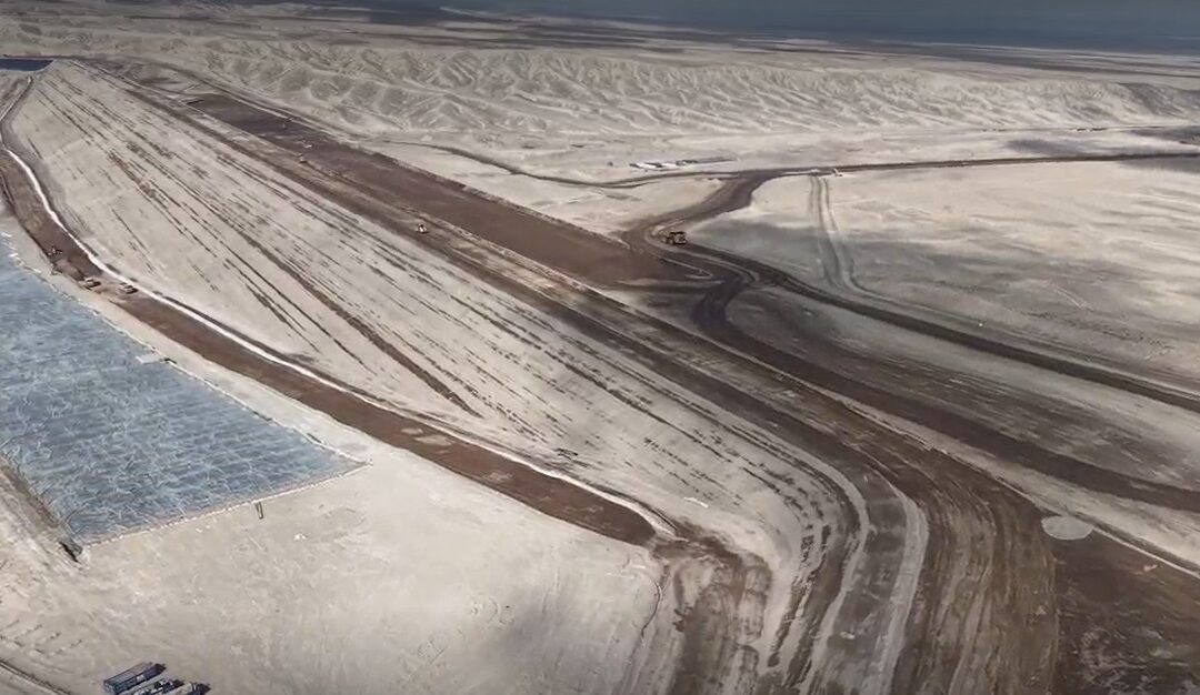 Finaliza construcción anticipada del relleno del «Muro Cero» 
