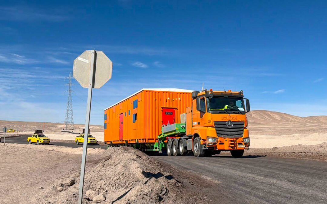 Última carga con escolta policial del proyecto llega al Depósito de Relaves Espesados