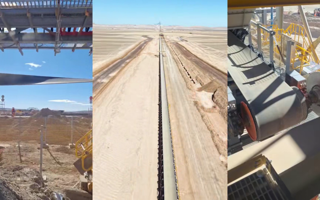 Nueva correa overland realizó su primera prueba de giro en vacío